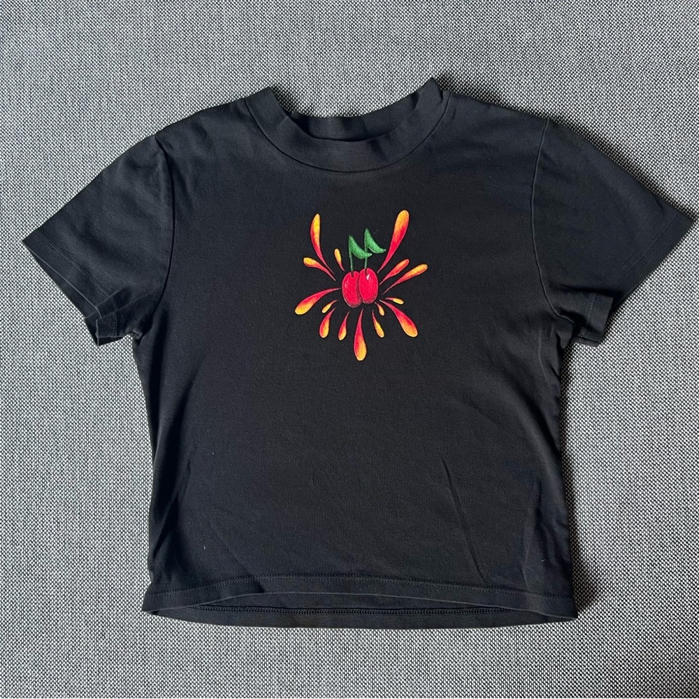Cherry LA Baby Tee